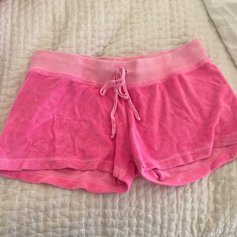 COPY - Neon pink hardtail shorts